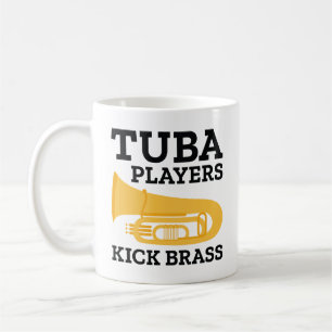 Caneca De Café Tuba Players Kick Brass