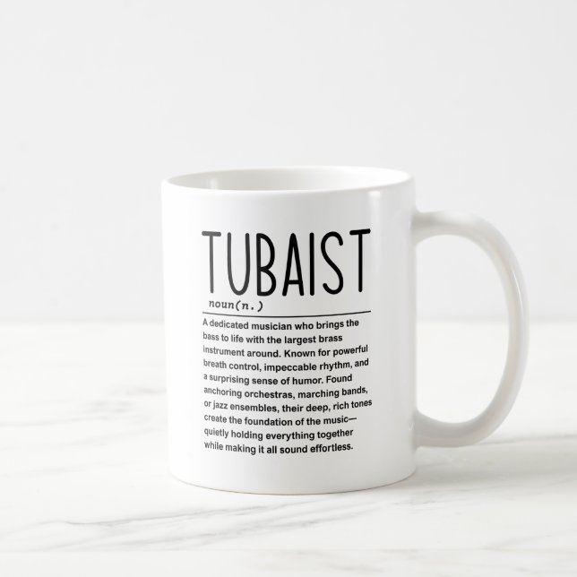 Caneca De Café Tubaist (Direita)