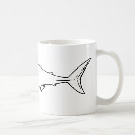Caneca De Café Tubarão