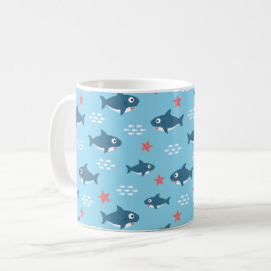 Caneca De Café Tubarão