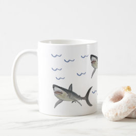 Caneca De Café Tubarão