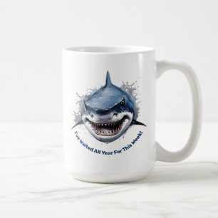 Caneca De Café Tubarão