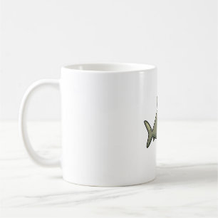 Caneca De Café Tubarão-boca-de-anel Kawaii