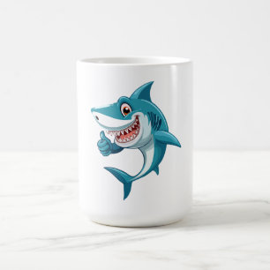 Caneca De Café Tubarão fofo