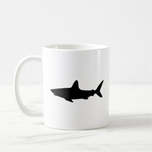 Caneca De Café Tubarão Nadando