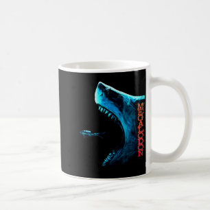 Caneca De Café Tubarão Primevo Megalodon Barbatana Dorsal Dentes