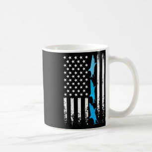Caneca De Café Tubarões 4 De Julho De Bandeiras Americanas Crianç