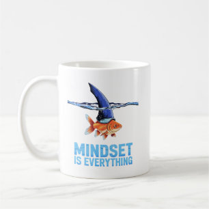 Caneca De Café "Tubarões de Tubarão - Motivação Inspirativa
