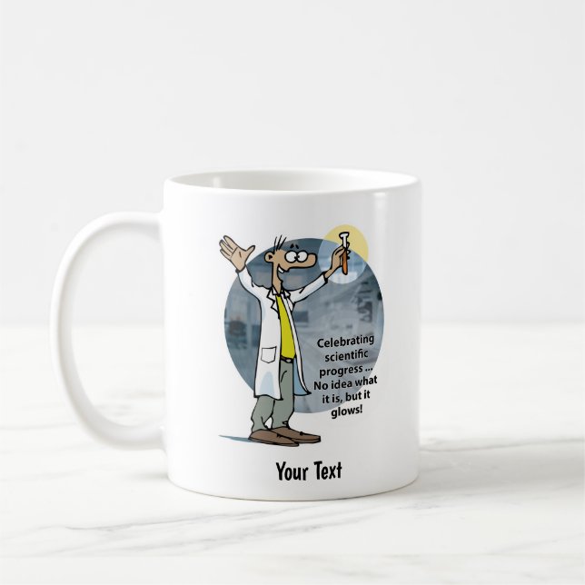 Caneca De Café Tubo de Ensaio Eureka (Esquerda)