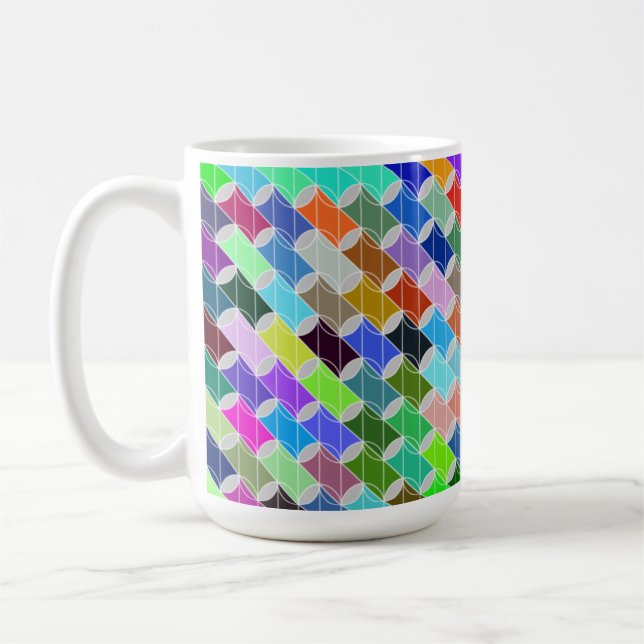 Caneca De Café Tubos 15oz Mug (Esquerda)
