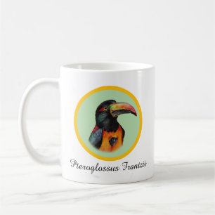 Caneca De Café Tucano em aquarela