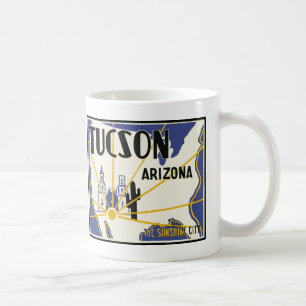 Caneca De Café Tucson Arizona Café Mug
