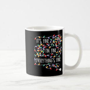 Caneca De Café Tudo Bem Estou Bem Tudo Está Bem Natal Li