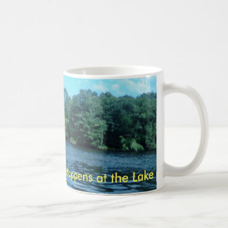 Caneca De Café Tudo bom acontece no lago