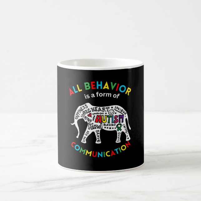 Caneca De Café Tudo Comportamento É Uma Forma De Comunicação Prof (Centro)