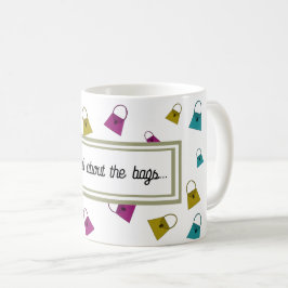 Caneca de Café Tudo É Sobre As Bolsas