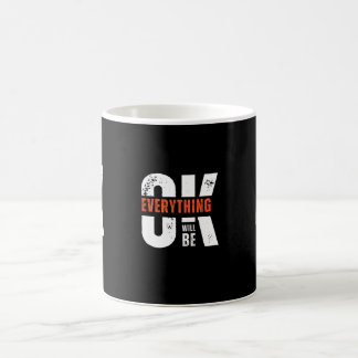 Caneca De Café Tudo ficará bem, muito bem - Positivo e alto-falan