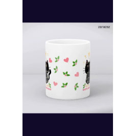 Caneca De Café Tudo iluminado para os felizes meow-days
