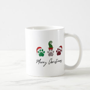 Caneca De Café Tudo o que é italiano Greyhound Feliz Natal Paw P