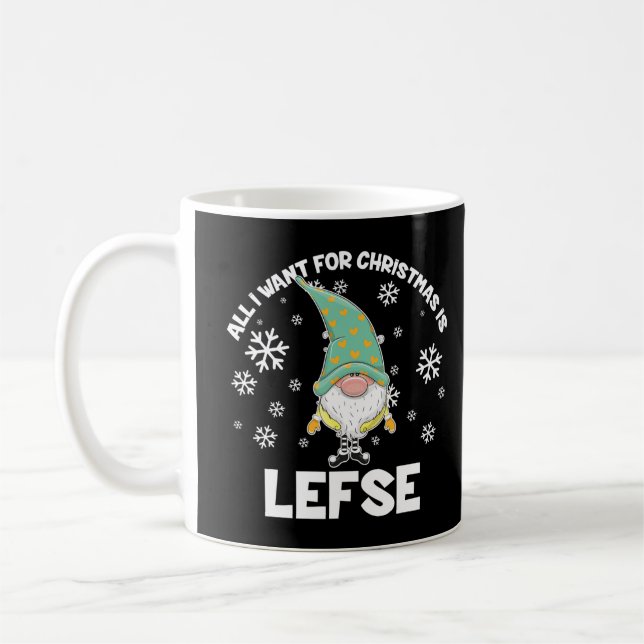 Caneca De Café Tudo o que eu quero no Natal é o Natal da Esquerda (Esquerda)
