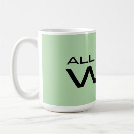 Caneca De Café "Tudo o que Faço é Vencer" Mensagem Motivacional M
