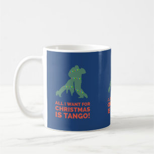 Caneca De Café Tudo O Que Quero É Tango.
