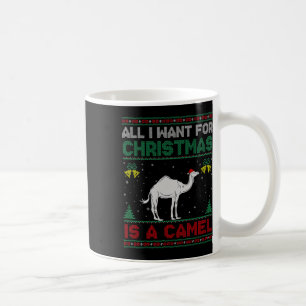Caneca De Café Tudo O Que Quero Para O Natal É Um Suéter Feio De