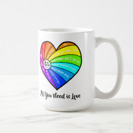Caneca De Café Tudo o que Você Precisa é Amor
