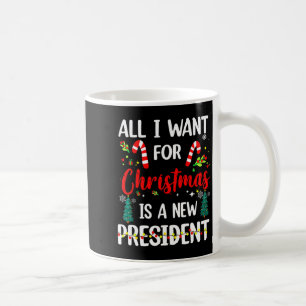 Caneca De Café Tudo Que Quero Para o Natal de Chris é Um Novo Pre