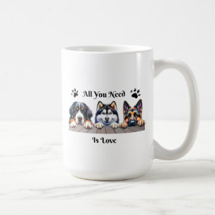 Caneca De Café Tudo Que Você Precisa É De Mug De Amor