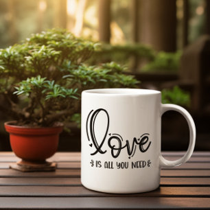 Caneca De Café Tudo Que Você Precisa É De Uma Mug De Café De Amor
