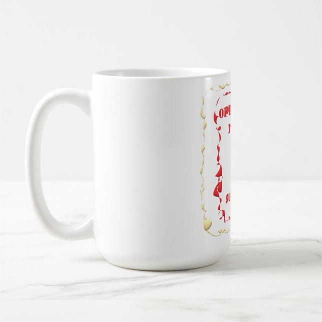 CANECA DE CAFÉ TUDO SOBRE A SAÚDE DO ESPÍRITO (Esquerda)