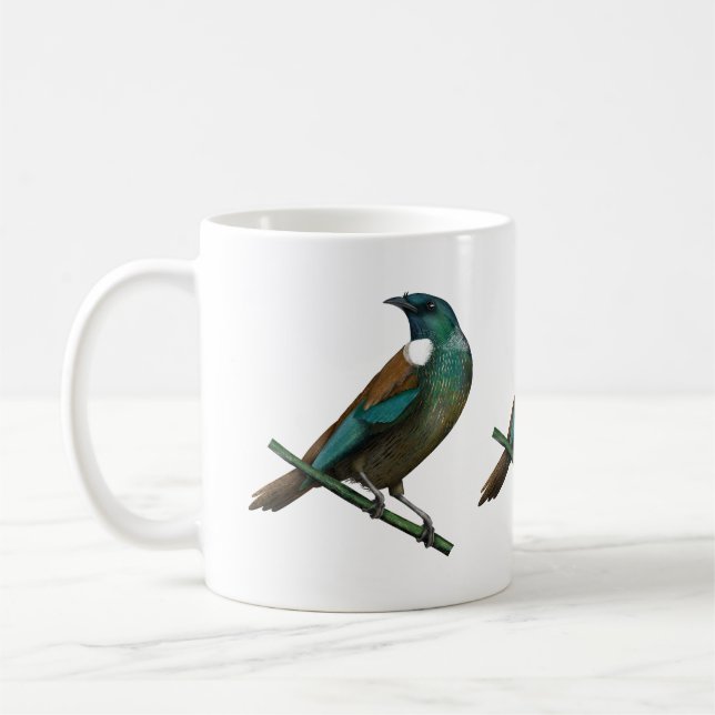 Caneca De Café Tui New Zealands Bird (Esquerda)