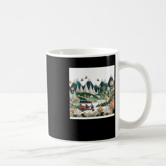 Caneca De Café Tuk Tuk Thailand #1 Sticker (Direita)