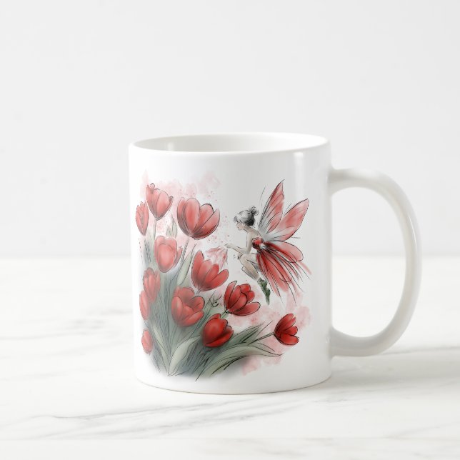 Caneca De Café Tulip Fairy (Direita)