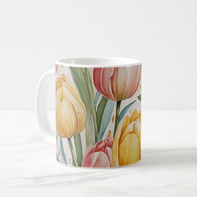 Caneca De Café Tulip Reverie (Frente Esquerda)