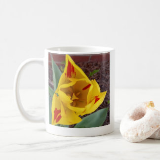 Caneca de Café Tulipa Amarela