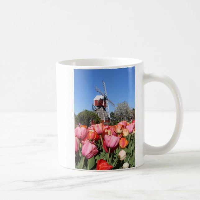Caneca De Café Tulipa Holland Michigan (Direita)