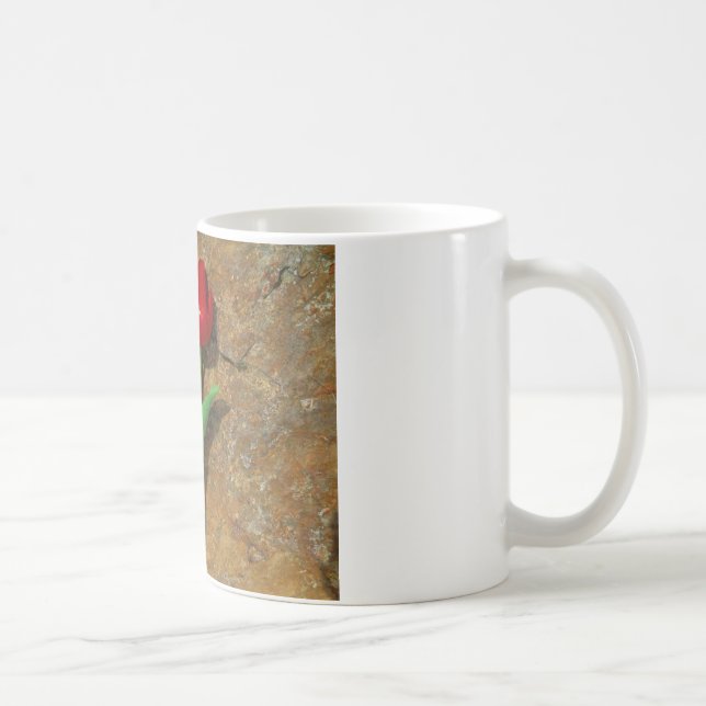 Caneca De Café Tulipa vermelha e amarela (Direita)