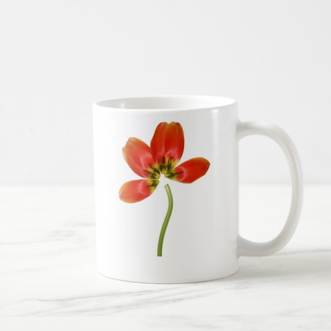 Caneca De Café Tulipa vermelha rearranjada (Direita)