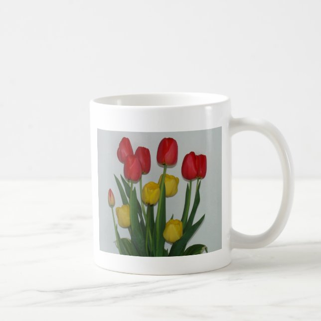 Caneca De Café Tulipas (Direita)