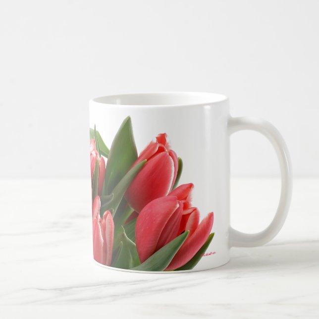 Caneca De Café Tulipas (Direita)