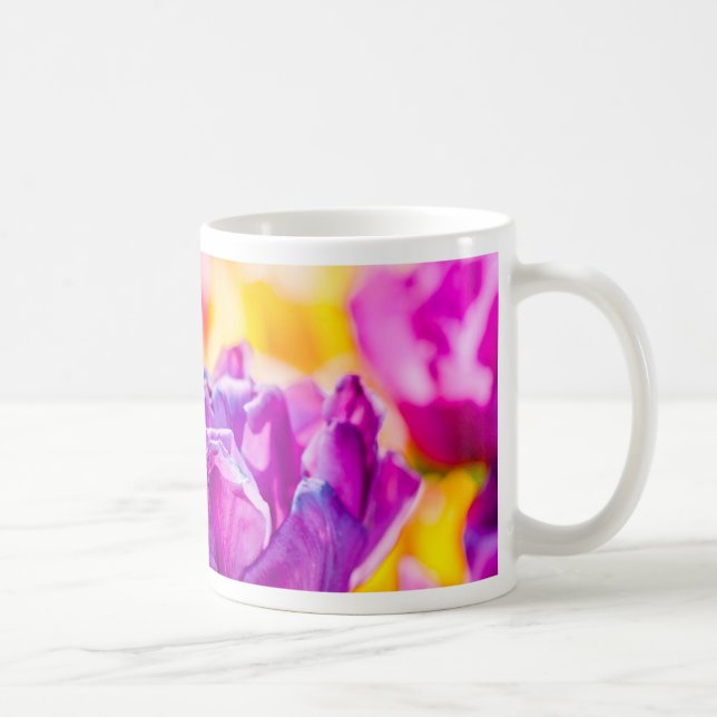 Caneca De Café Tulipas Enfeitiçantes 06 (Direita)