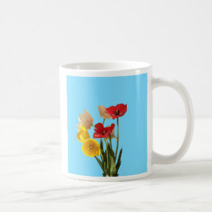 Caneca De Café Tulipas frescas cortadas Mug