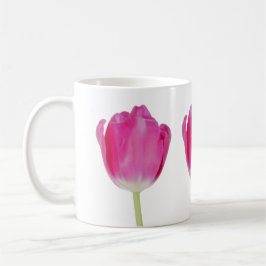 Caneca De Café Tulipas Rosa