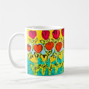 Caneca De Café Tulips Lovitude Mug