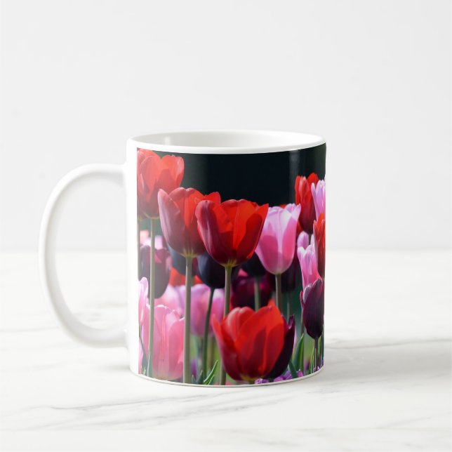 Caneca De Café Tulips Photo Mug (Esquerda)