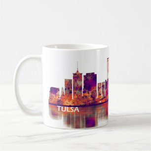 Caneca De Café Tulsa Oklahoma Skyline