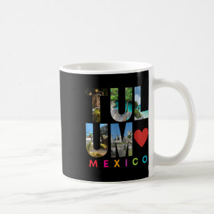 Caneca De Café Tulum Mexico 2022 Vacation Beach Matching Family G