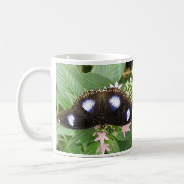 Caneca De Café Tumba de borboleta azul (Esquerda)